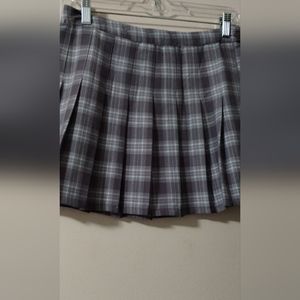 Aeropostale plaid blue skirt